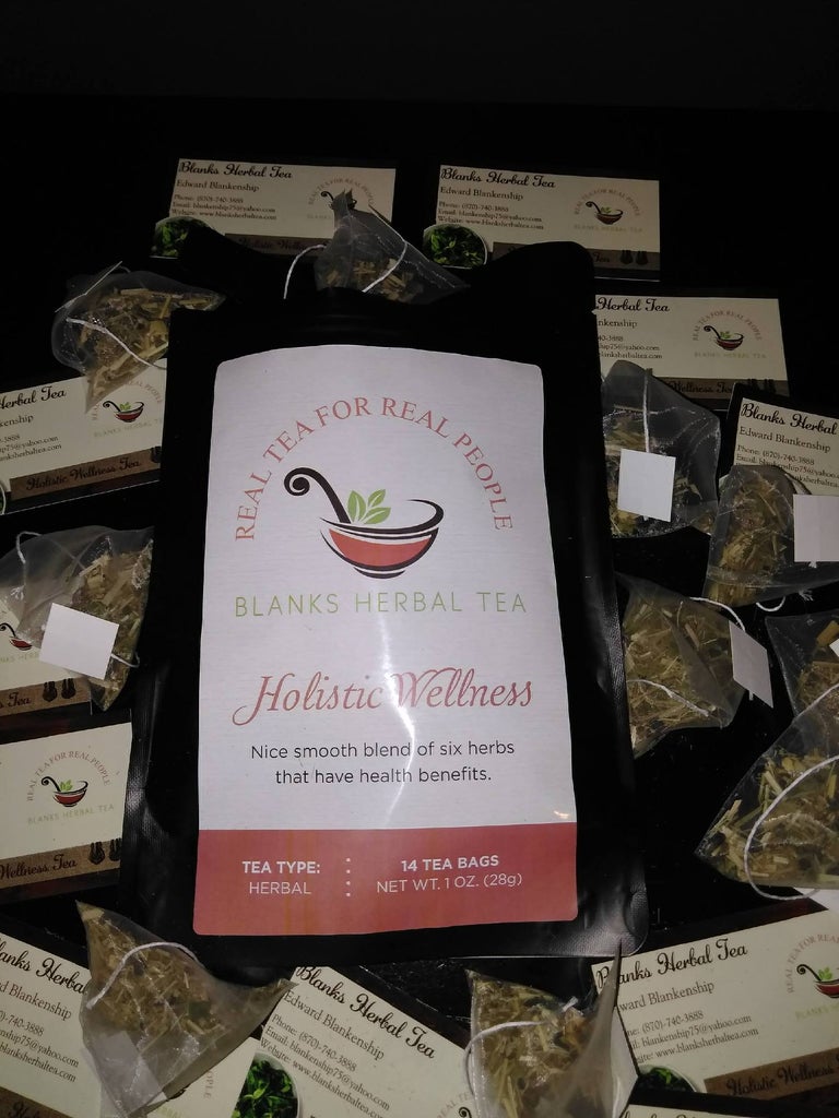 Blanks Herbal Tea: Holistic Wellness- 14 oz. Bag